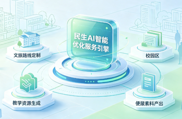 灵台县AI普惠赋能民生服务 智能优化技术升级大众生活服务体验